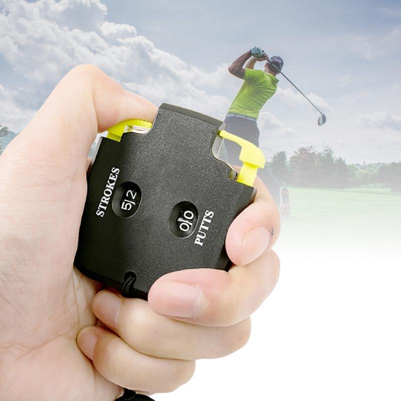 2 Player Strokes Counter Clickers Handheld Counting Tool Golf Score Counter Golf Score Indicator Scoring Keeper Enduring