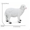 Sheep Figurine Textured Animal Figurines Decorative for Garden, Patio, Gardeners