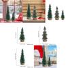Adorável Mini Árvore de Natal Peça Decorativa Com Pontas Nevadas Ideal Para Decoração Festiva