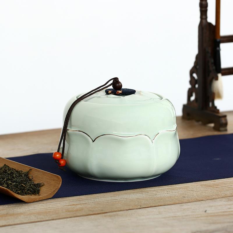 

Керамическая банка для чая подарочная коробка герметичная емкость бытовое хранение банка для чая емкость для хранения фарфоровая емкость для зеленого черного чая банка для чая Пуэр