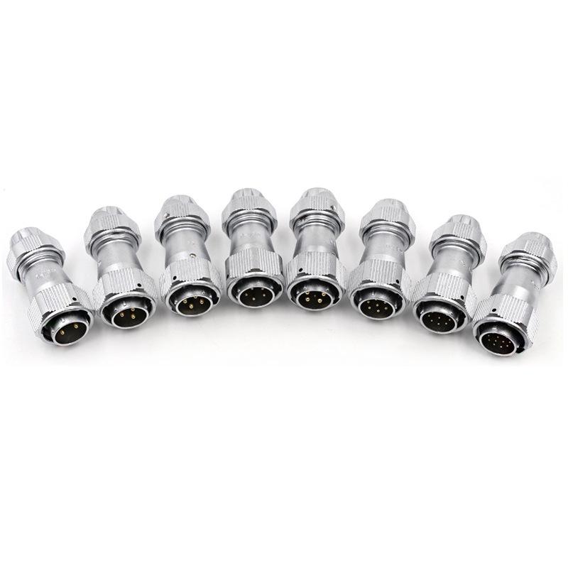 Weipu TEZEF Waterproof Aviation Socket, 3-12 Core Claw Plug