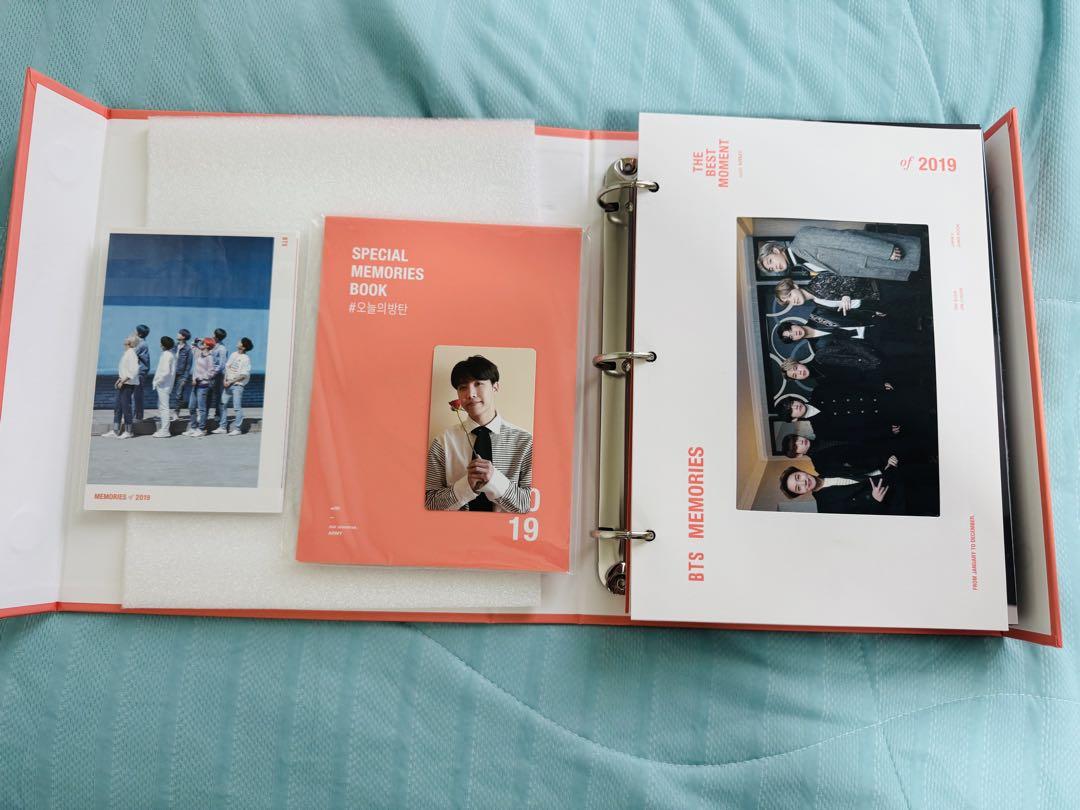 

[USED] BTS MEMORIES 2019 DVD (Unplayed, with J-HOPE trading card)