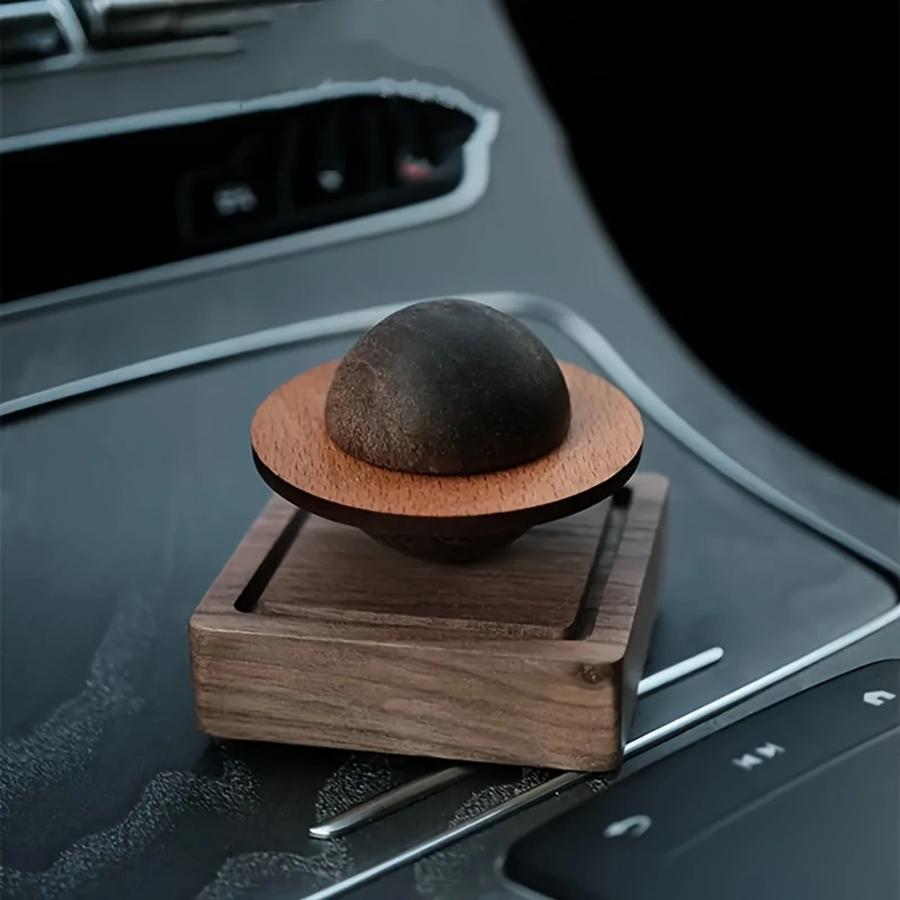 No Perfume DIY Fragrance Wood Aroma Diffuser Jupiter Planet Home Car Ornaments Dashboard Decorations Accessories Aromatherapy