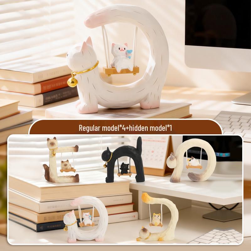 Roly-Poly Tang Dynasty Blind Box: Ancient Style Ornaments & Desktop Toys