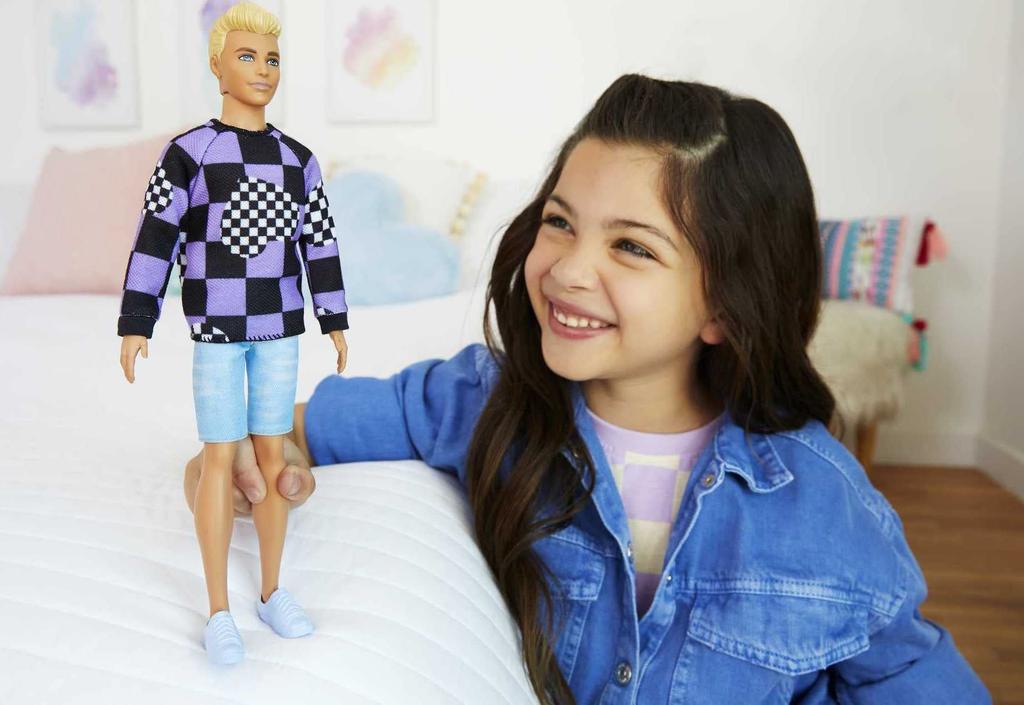 Barbie Ken Fashionista Purple ist im Film Jahre alt und HBV25 Check/Auftritt „Barbie“!? [Anziehpuppe] [3 oben]