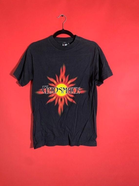 

New Godsmack Band Sun Logo 100% Cotton Black S to 5XL Tee Shirt AA967 Unisex T-Shirt XXXXL