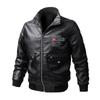 Herbst Herren Leder Mode Motorradbekleidung Flieger Dünne Lederjacke Herrenmantel Luftwaffe