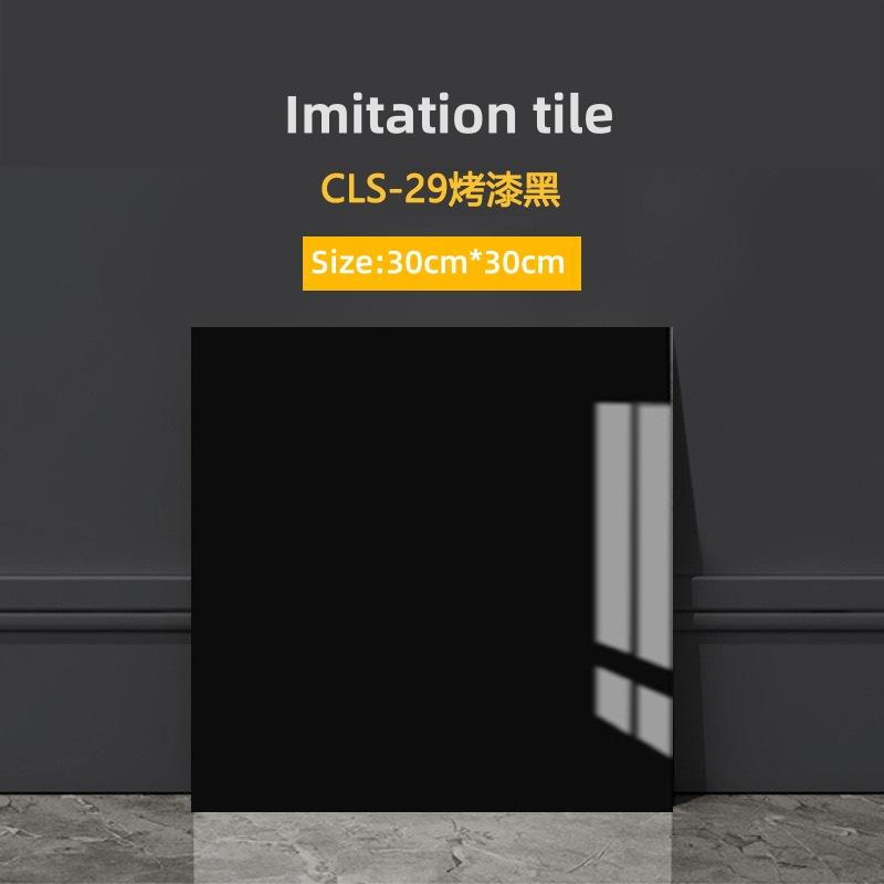 6/10/20pcs PVC Imitation Marble Wall Stickers Self-adhesive Floor Stickers 30*30cm Waterproof Bathroom living Room Decor Decals