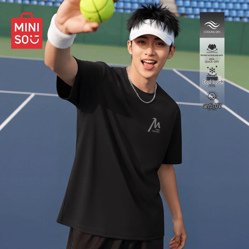 MINISO Men's Quick-Dry Sun Protection T-Shirt