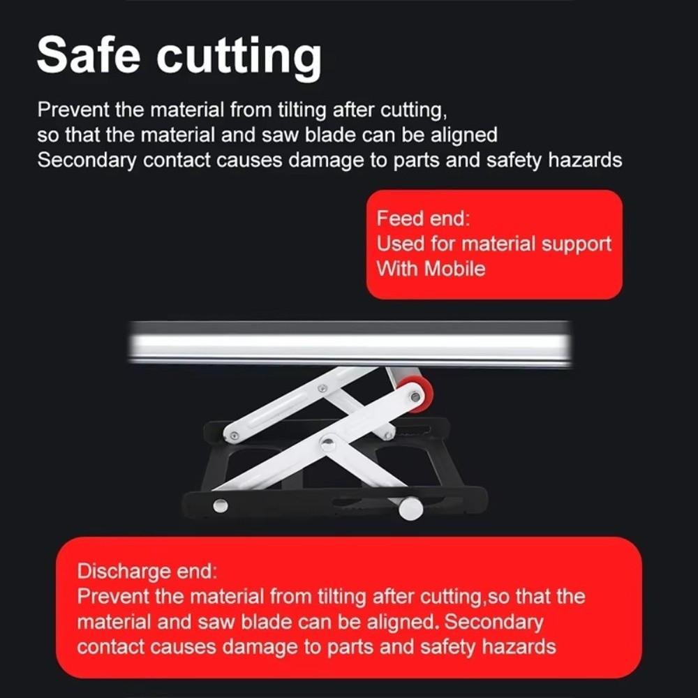 Verstellbare 55-135mm Faltbare Materialstützhalterung Hilfswerkzeuge