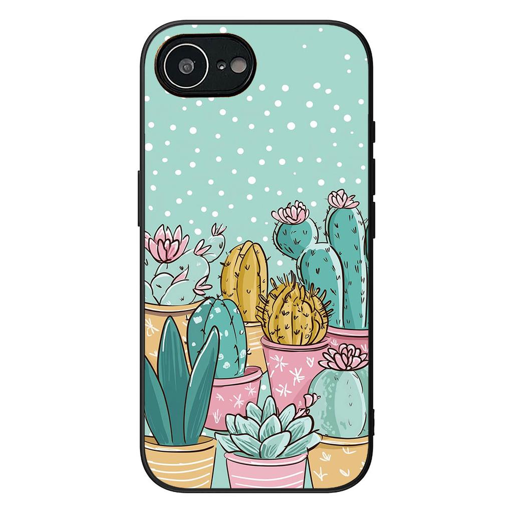Cactus Wallpaper Phone Cover for Samsung Galaxy S25 Edge S24 S23 FE Plus Ultra A16 A15 A55 A57 5G Protective Case