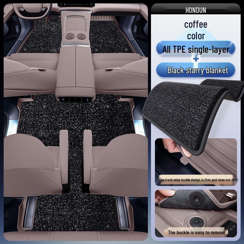 TPE2026 Extended Range Floor Mats & Interior Carpet Set for XPeng X9