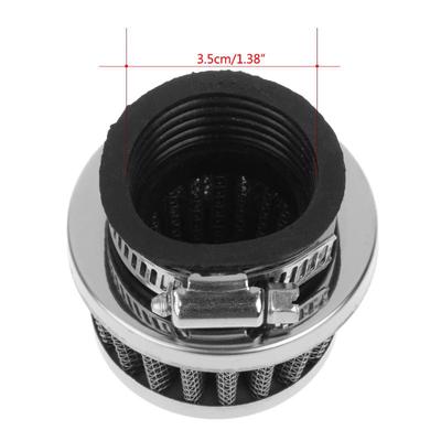 35mm Air Filter Motorcycle Scooter Pit Bike Air Cleaner Intake Filter For Moto
