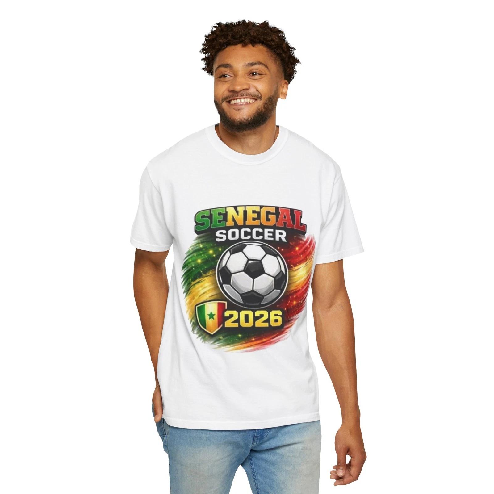 World Cup Senegal Soccer 2026 T-shirt | World Cup Football Jersey Design 3XL
