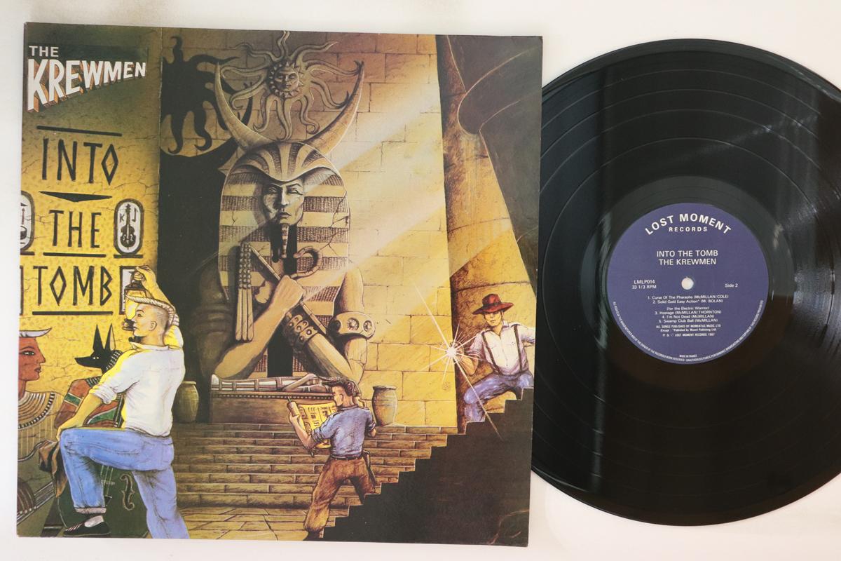 

LP Record KREWMEN Into The Tomb LMLP014 LOST MOMENT 1987 UK Rock Used