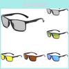 Men's Color-changing Square Frame Sunglasses Wholesale Outdoor Driving Fishing Fashion Polarized Sunglasses Uv400