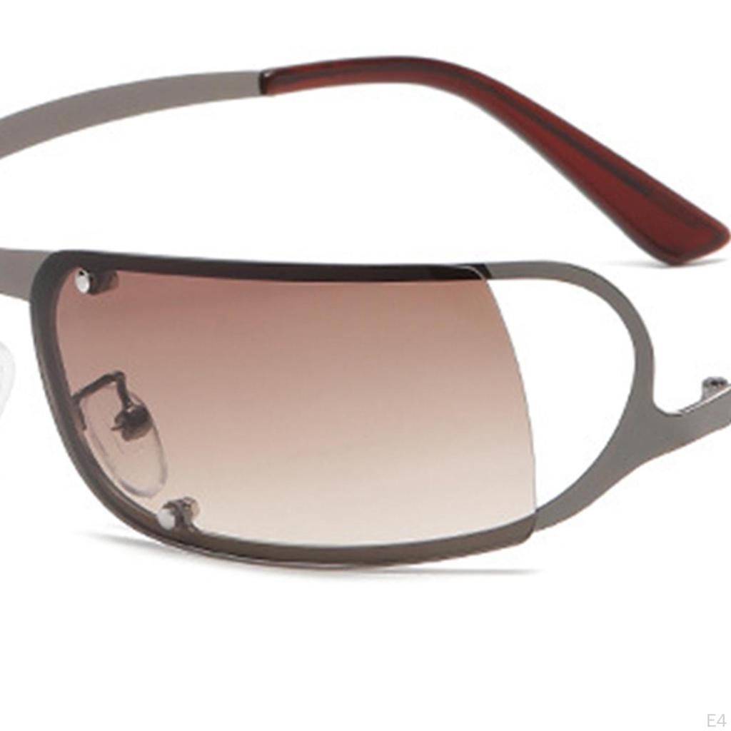 Fashion Women Sunglasses Ultralight Frame Sun Protection Futuristic Shades Eyewear