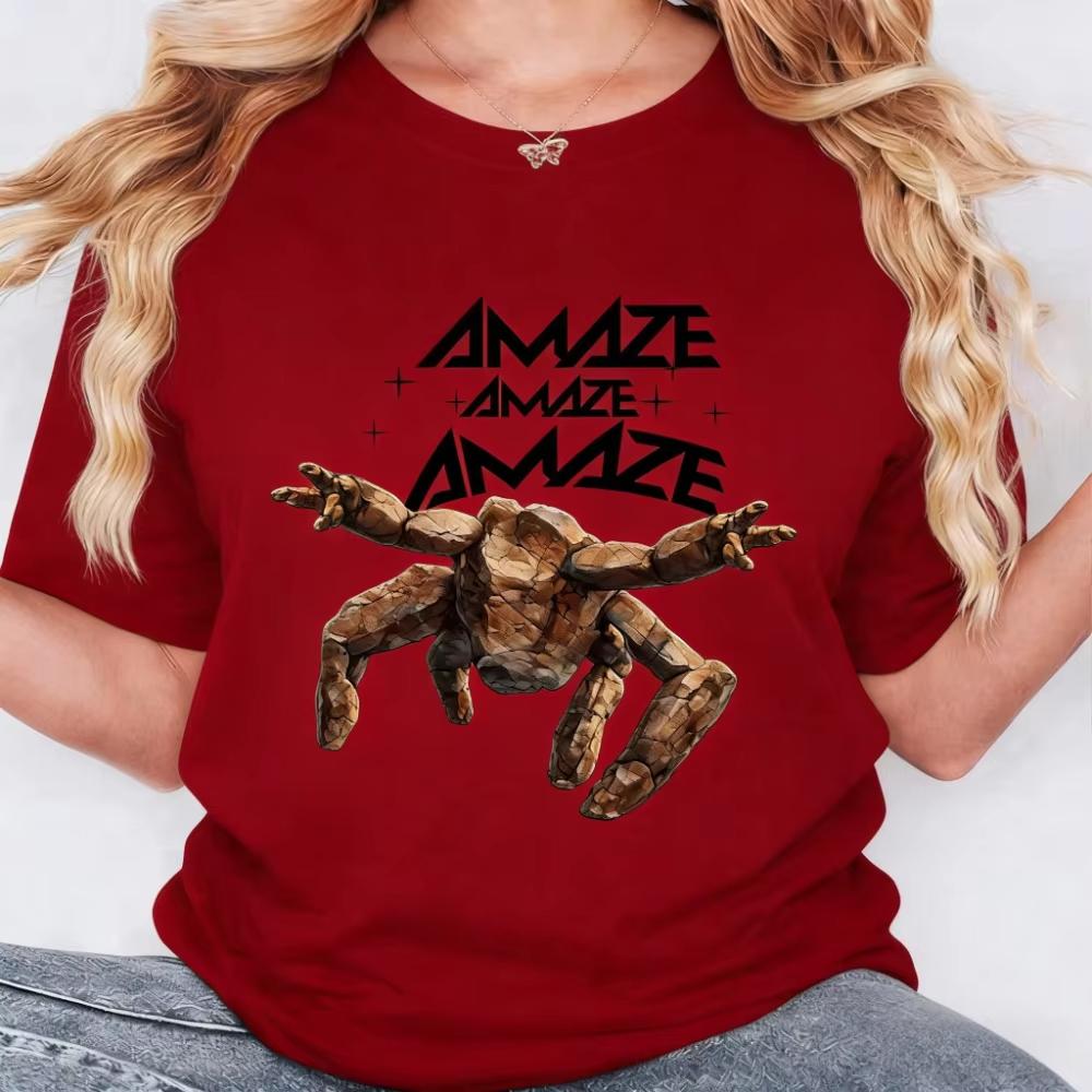 

Amaze Amaze Amaze TShirt Project Hail Mary Rocky Shirt Book Lovers Gift Tee SciFi Reader UNISEX Women Fashion Casual Cotton Tops 4XL