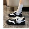Fashion Women's Thick-Soled Casual Sports Vintage Shoes Autumn 2025 New Arrival Shoes Versatile Little White Shoes With Lace-Up