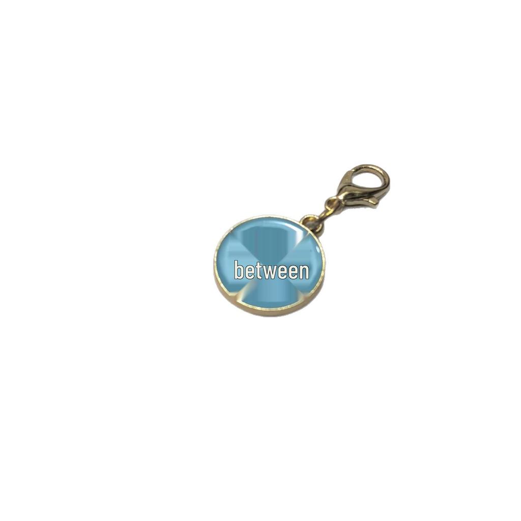 Ciondolo Tirazip Occhio Malvagio Dorato - Charms Rotondi in Lega Smaltati a Goccia per Accessori Abbigliamento Fai da Te