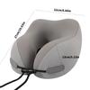 Ergonomic U Shape Travel Pillow Memory Foam Neck Support For Vehicle Plane Long Journeys And Office Use Train Relaxation
