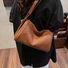 High-end small bag women's 2025 new simple striped fashion texture exquisite messenger versatile tote bag