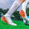 Fußballschuhe Herren Professionell Gesellschaft Hohe Qualität Fußballschuhe Strapazierfähig TF/FG Unisex Sneaker Rutschfest Freizeit Fußballstiefel