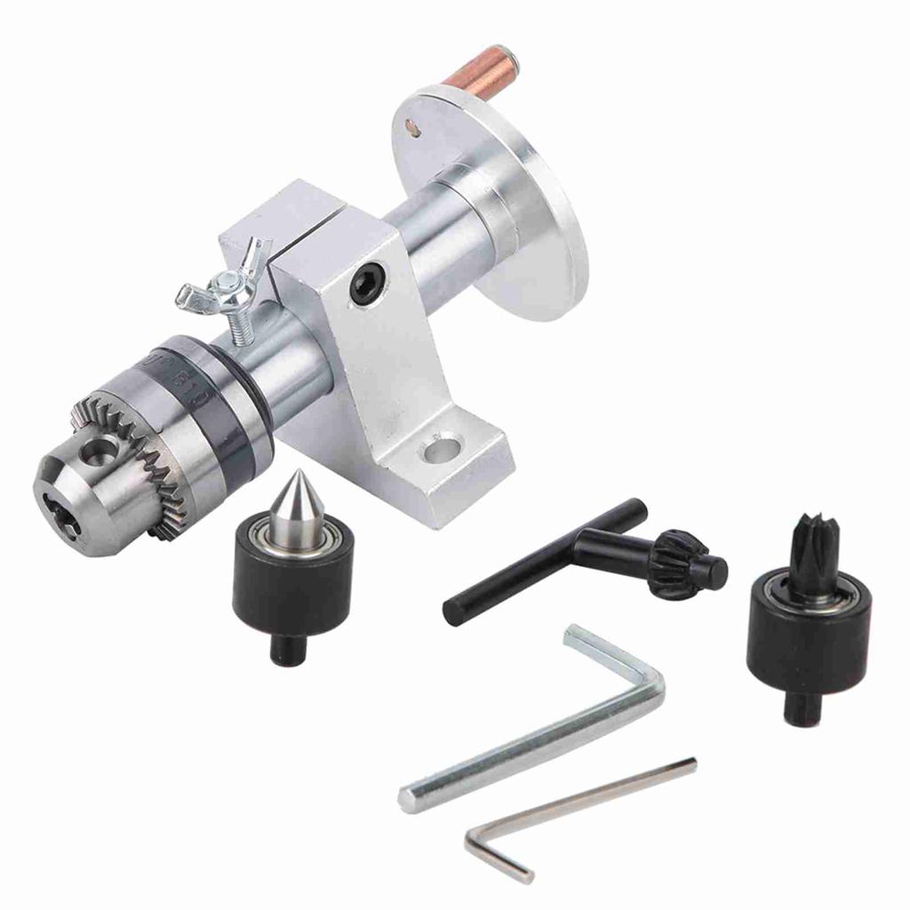 Centru rotativ precis pentru prelucrarea lemnului DIY cu cheie pentru mini strung