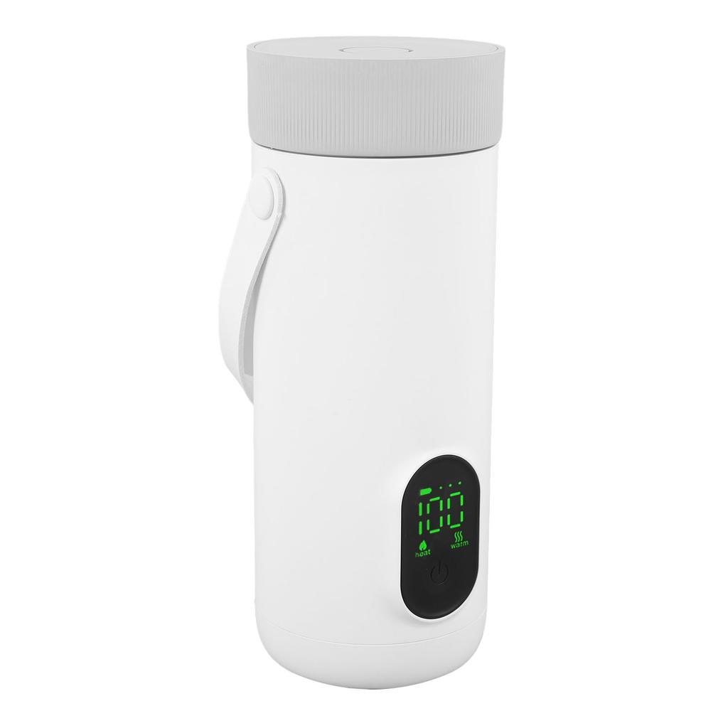 Travel Electric Kettle 350ML Portable Small Tea Coffee Kettle Hot Water Boiler Heater 27000mAh USB Rechargeable for Car
