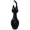 Sankin Shoji Cat Tail Toilet Brush, Black, Approx. W11.6 X D14.5 X H38cm ME3713