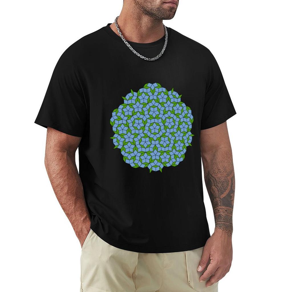Penrose Tiling Tshirt Sporty Casual Quick Dry Tshirt