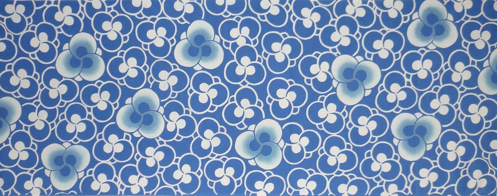 Todaya Shoten Niwazome Tenugui Three Monkeys Crest Flyer 651