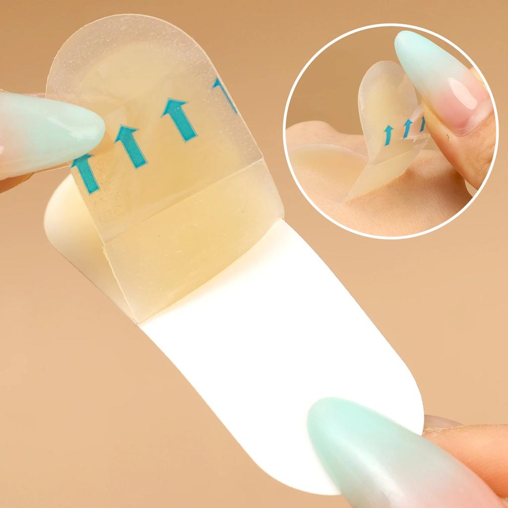 Brow Line Tattoo Transfer Stickers Real Operation Skin Print Practice Permanent Silicone Eye Brow Protection Training Supplies