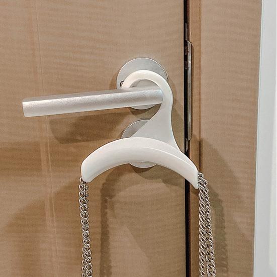 Hook No Punching Design Strong Load Bearing Hook Space-Saving Bag Hanging Hook for Home Bathroom
