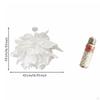 Japanese Minimalist Pendant Textured Puff Lamp Crinkled Paper Lampshade for Bedroom, Study Room 30CM