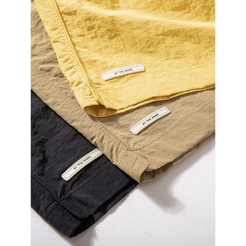 Men's Shorts, Mountain Style, Outdoor Functional, Waterproof, Quick-Dry, Trendy, Loose Fit, Straight-Leg, Casual, Five-Point Pants, Trendy