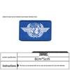 Toppa in Velcro Ricamata Militare UE - Distintivo Tattico Morale NATO