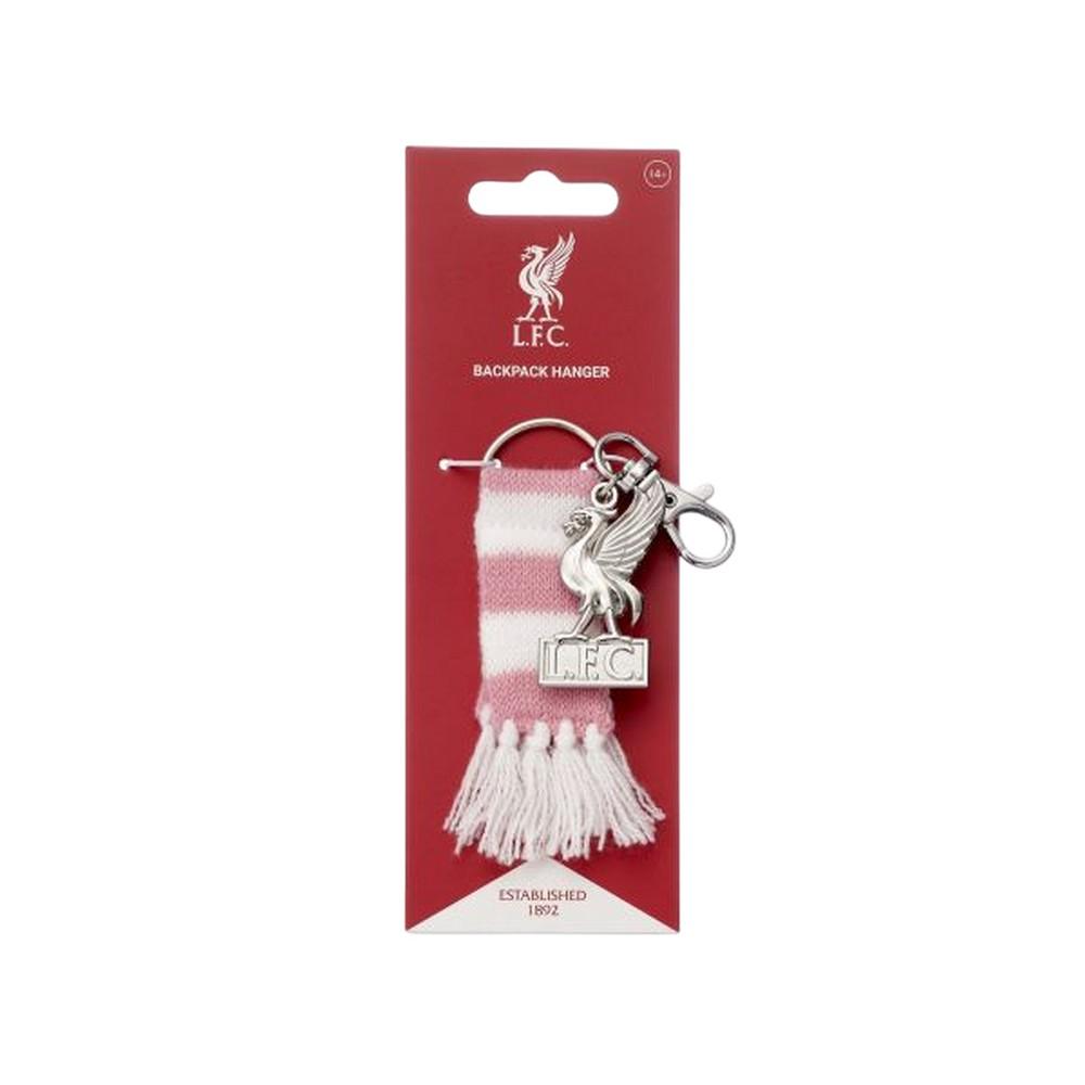 Liverpool FC Stripe Crest Keyring