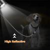 Comfort Padded Handle Dog Leaf Leash Heavy Duty Double Traction Design Reflective Safety Leash for Strong Breed Dogs
