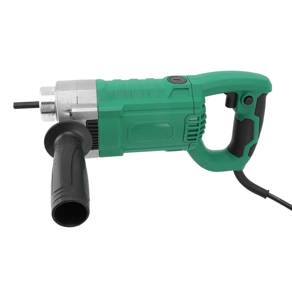Handheld Concrete Vibrator with Lock Switch Button 5000RPM Sides Heat Dissipation Window Handheld Electric Concrete