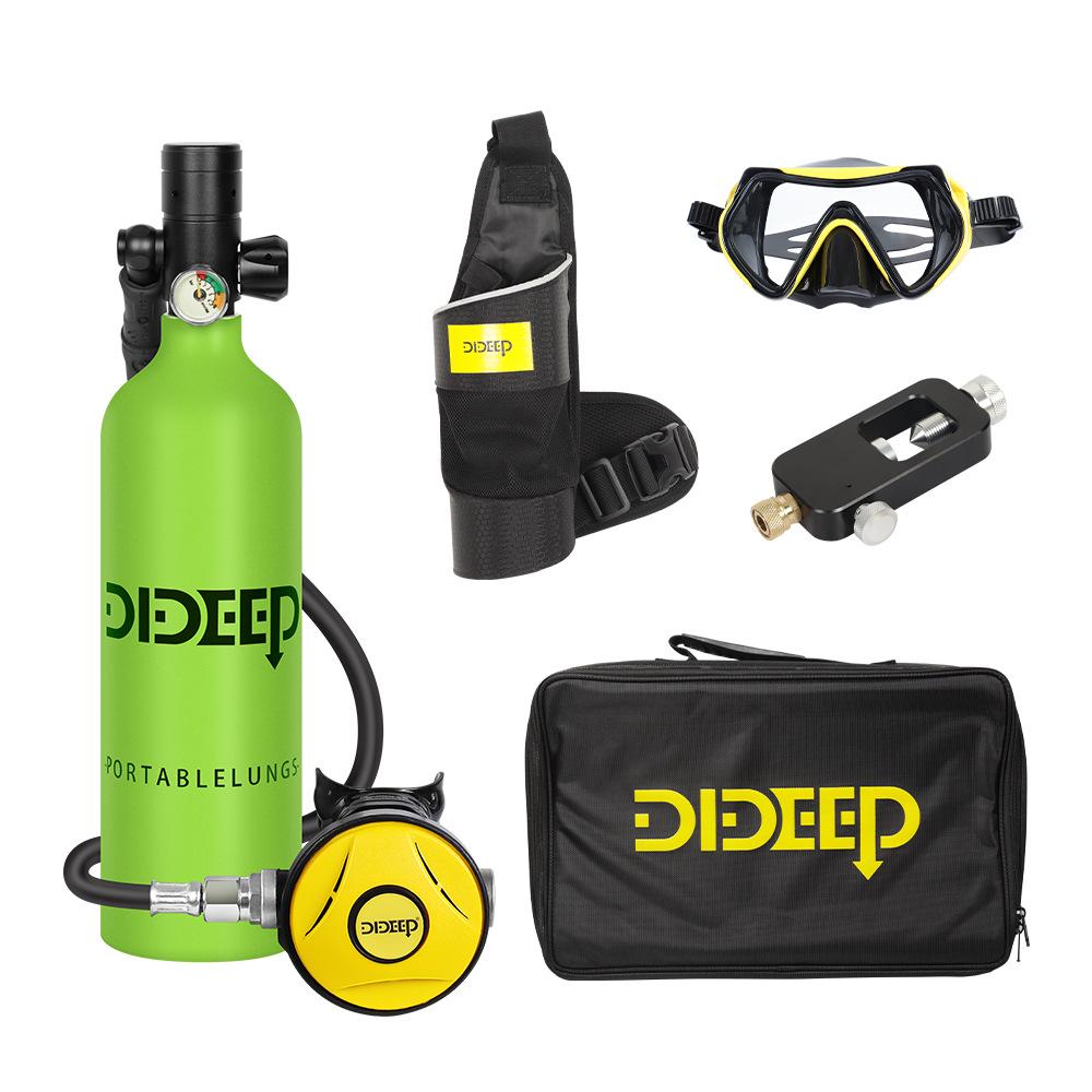 DIDEEP X4000Pro 1L Portable Underwater Diving Oxygen Cylinder