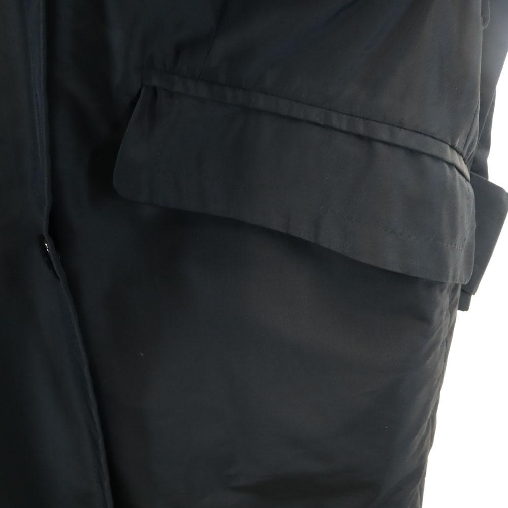 LOUIS VUITTON Made in France trench coat 40 charcoal Women Used