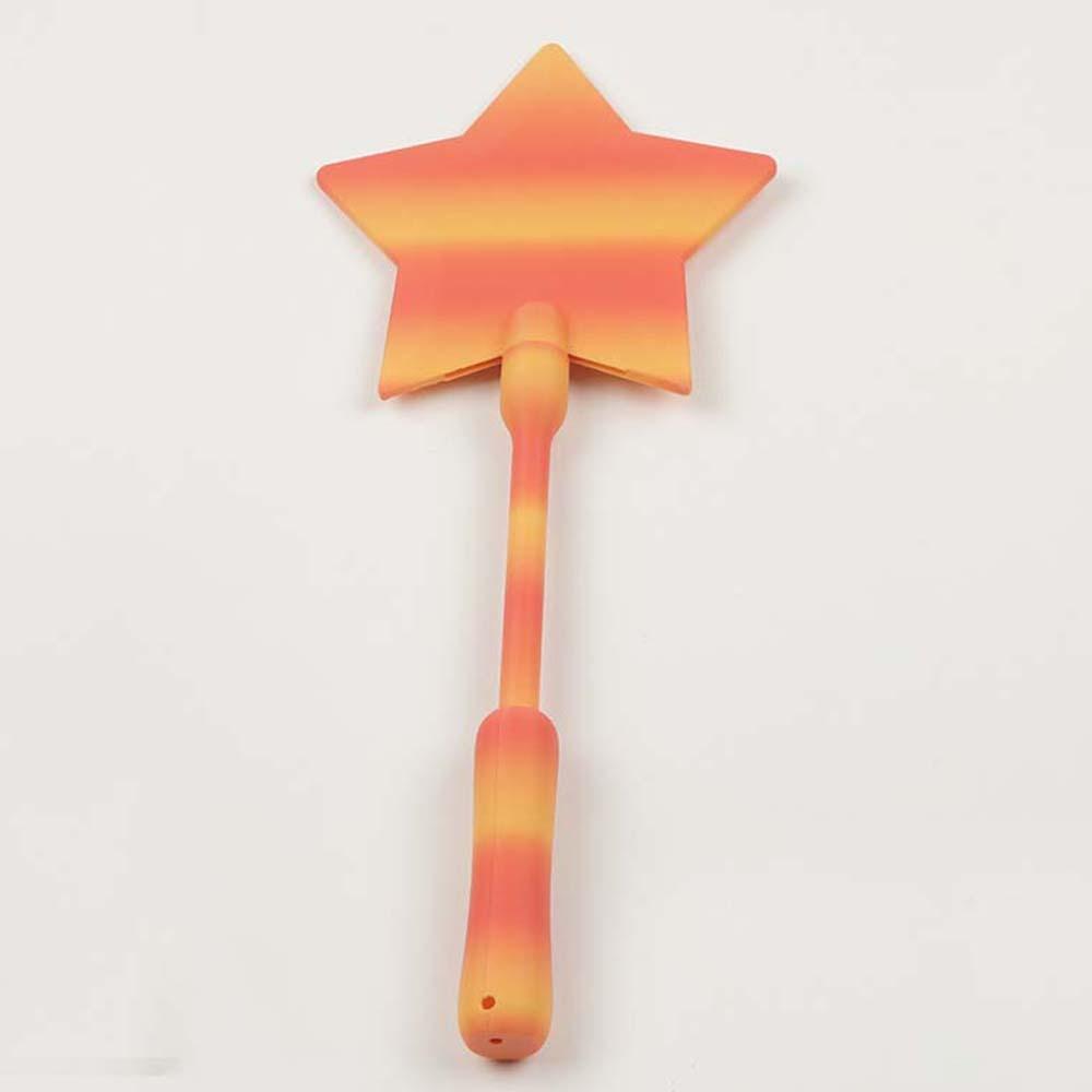 

Creative 3D Printed Wand Tap To Pay Detachable Portable Star Magic Wand Holder Funny Contrast Color Striped помаранчевий