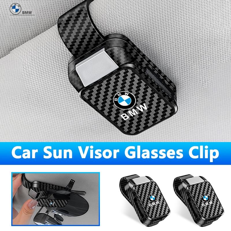 For BMW M3 M5 E70 F11 G20 F25 E30 F31 E83 F20 X1 X3 X5 X6 X7 1 3 5 Series Car Sunglasses Holder Glasses Ticket Card Storage Clip gjvc84