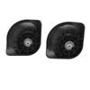 1 Pair PP PET Luggage Swivel Casters 360 Degree Rotation Swivel Mute Swivel Wheels Mute Travel Suitcase Caster Trolley Case