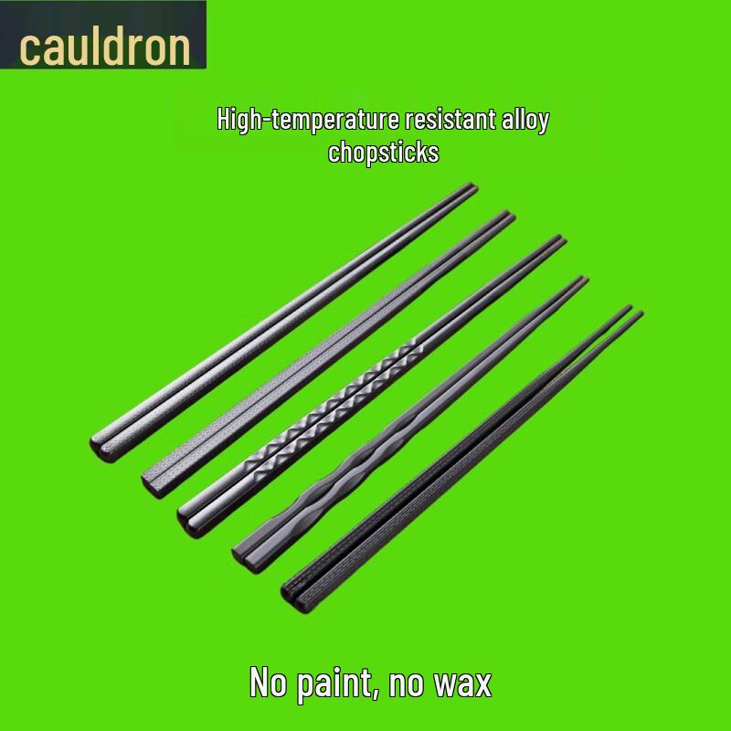 Fou Heat-Resistant Alloy Chopsticks