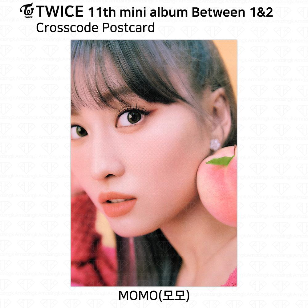 

TWICE 11-й мини-альбом между 1 и 2 Momo, фотокарточка, открытка, наклейка Polaroid POB Postcard