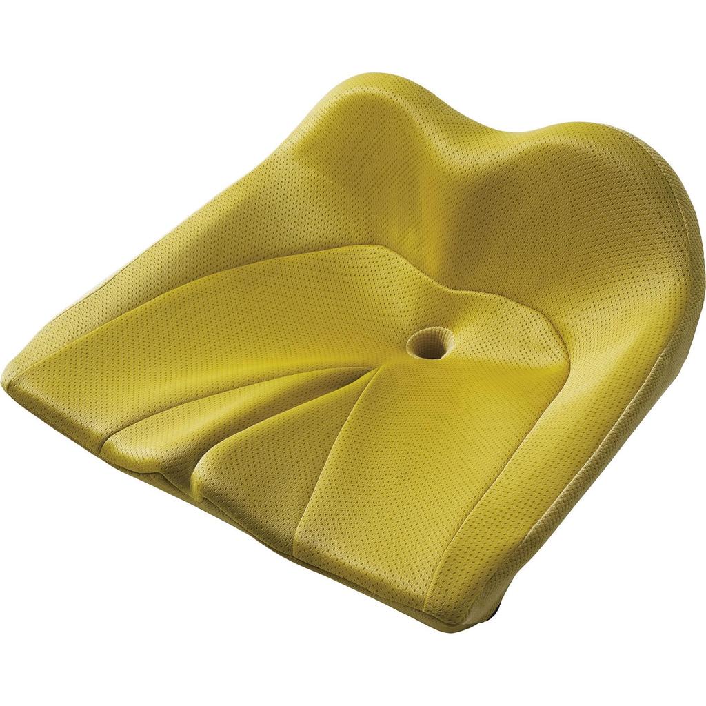 Cojit Beautiful spine back pain urethane mustard - posture, anti-fatigue, stretching, relief, cushion,