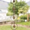 Enchanting Metal Butterfly Wind Chime - Rain Chain Garden Art, Indoor/Outdoor Decoration, Outdoor Wind Chime Decoration