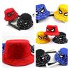Spider-Man Fischerhut für Kinder, Baumwollmaterial, Perfekter Sommer-, Herbst-Winterhut